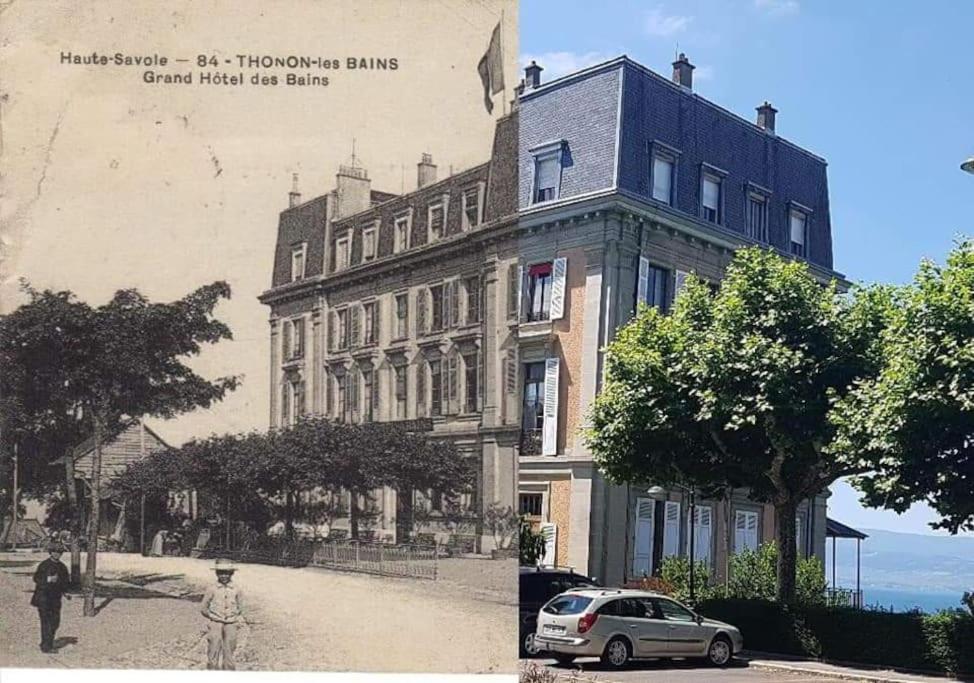 Appartement Avec Vue 180 Sur Le Lac Leman Thonon-les-Bains Zewnętrze zdjęcie